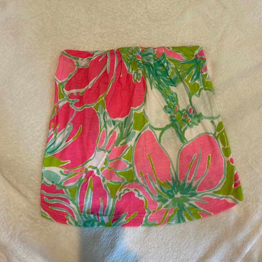 Lily Pulitzer strapless top size XS